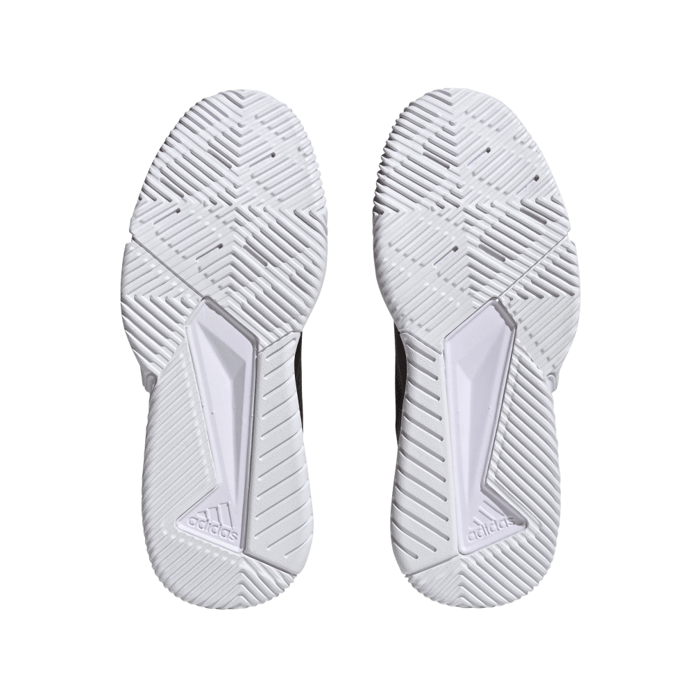 adidas Men's Court Team Bounce 2.0 Volleyball Shoe Black White - 5