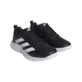 adidas Men's Court Team Bounce 2.0 Volleyball Shoe Black White - 6