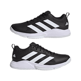 adidas Men's Court Team Bounce 2.0 Volleyball Shoe Black White - 8