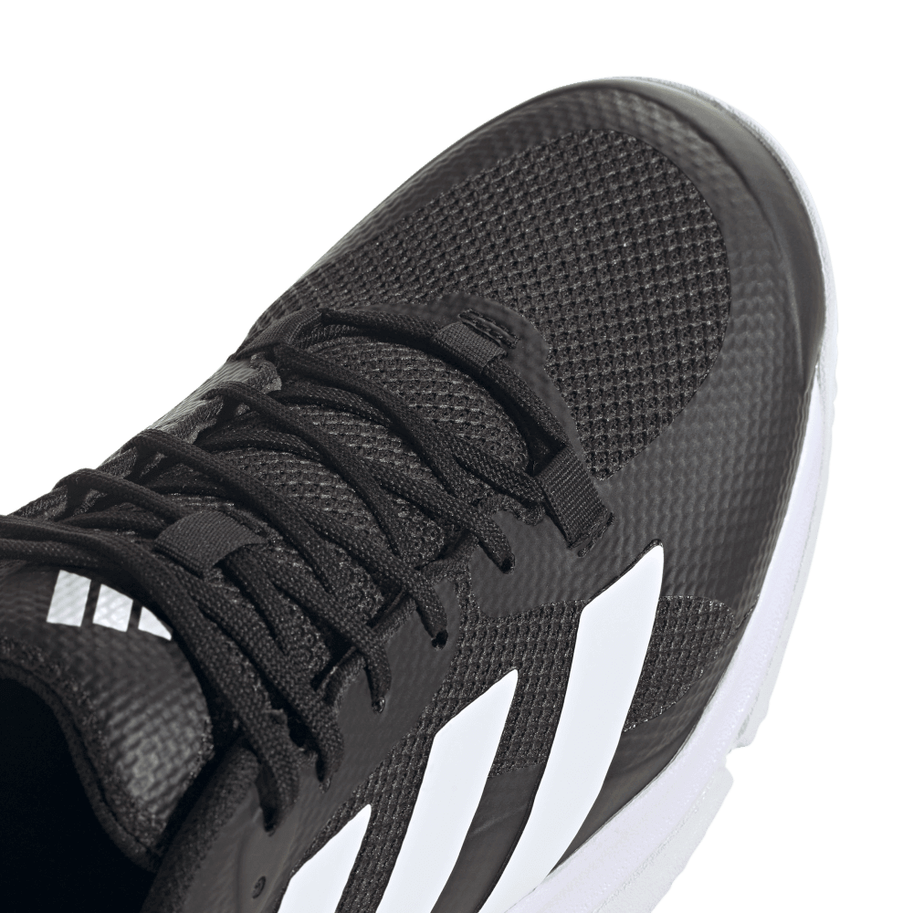 adidas Men's Court Team Bounce 2.0 Volleyball Shoe Black White - 9