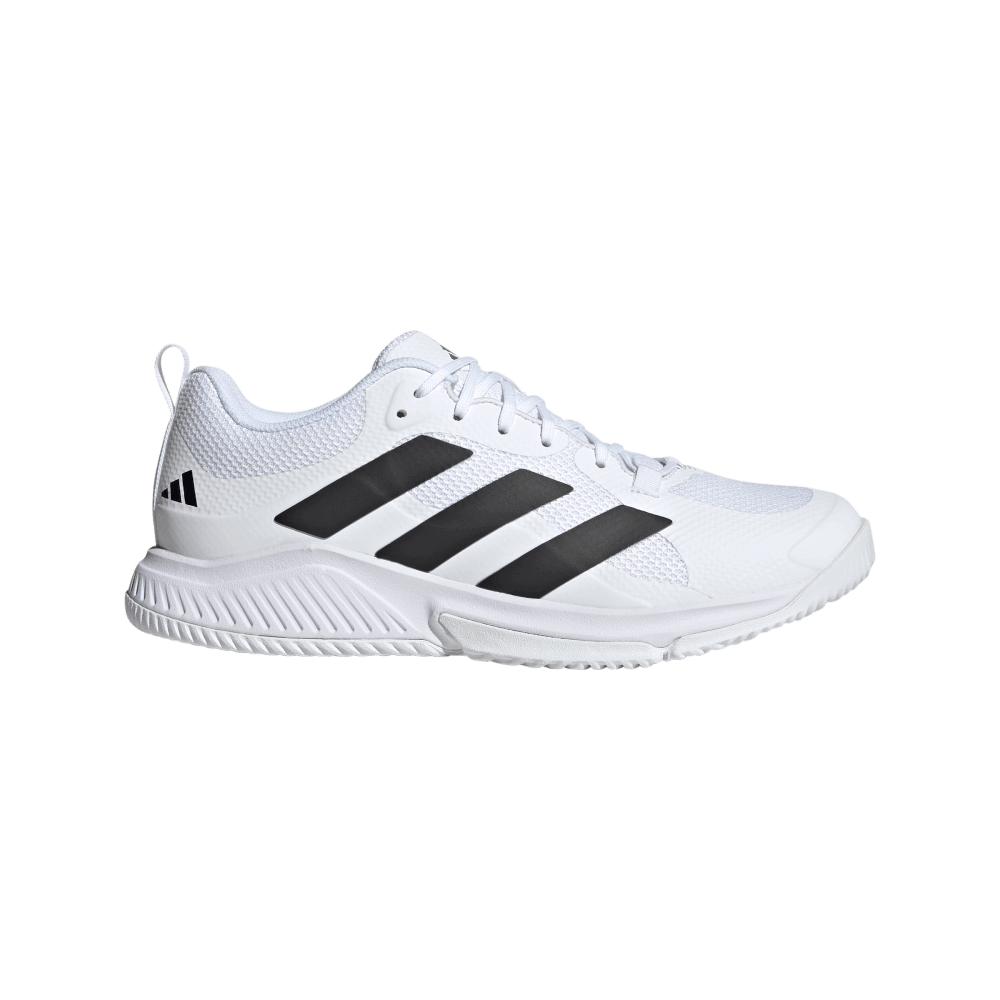 adidas Men's Court Team Bounce 2.0 Volleyball Shoe White Black - 1