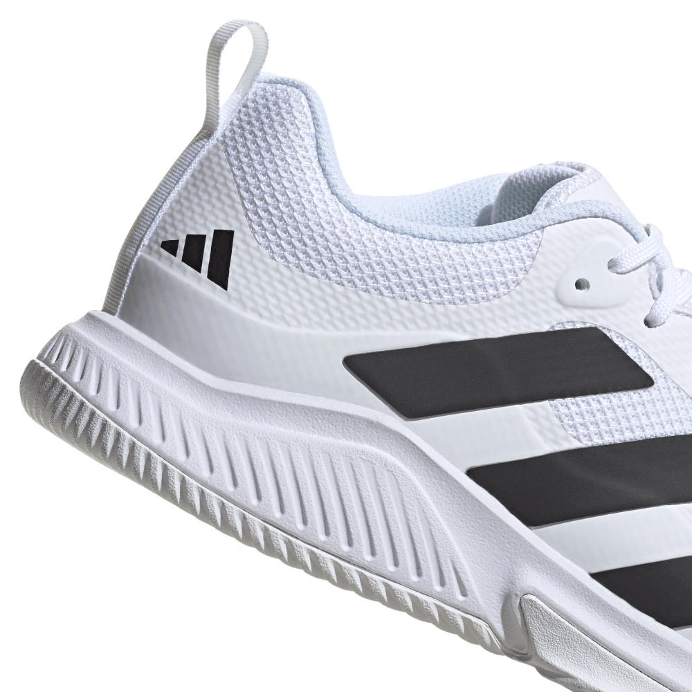 adidas Men's Court Team Bounce 2.0 Volleyball Shoe White Black - 10