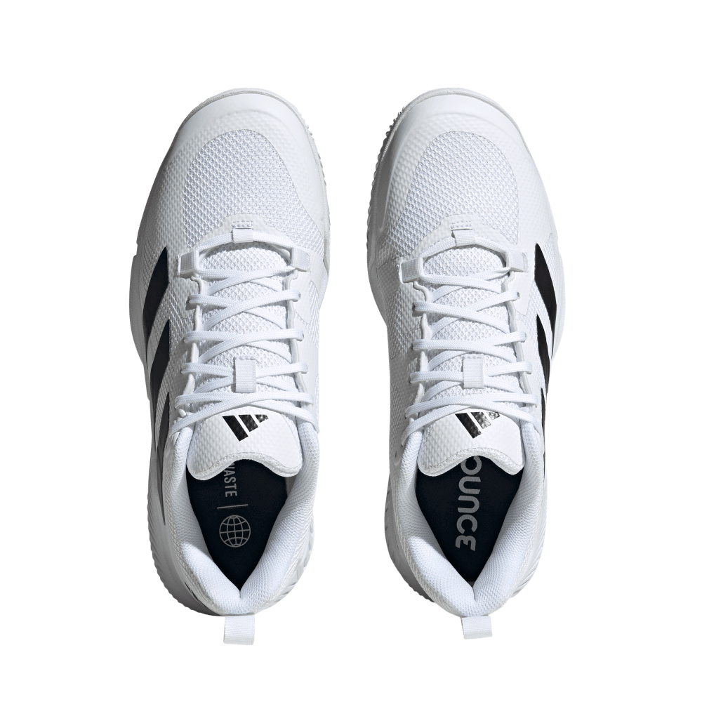 adidas Men's Court Team Bounce 2.0 Volleyball Shoe White Black - 4