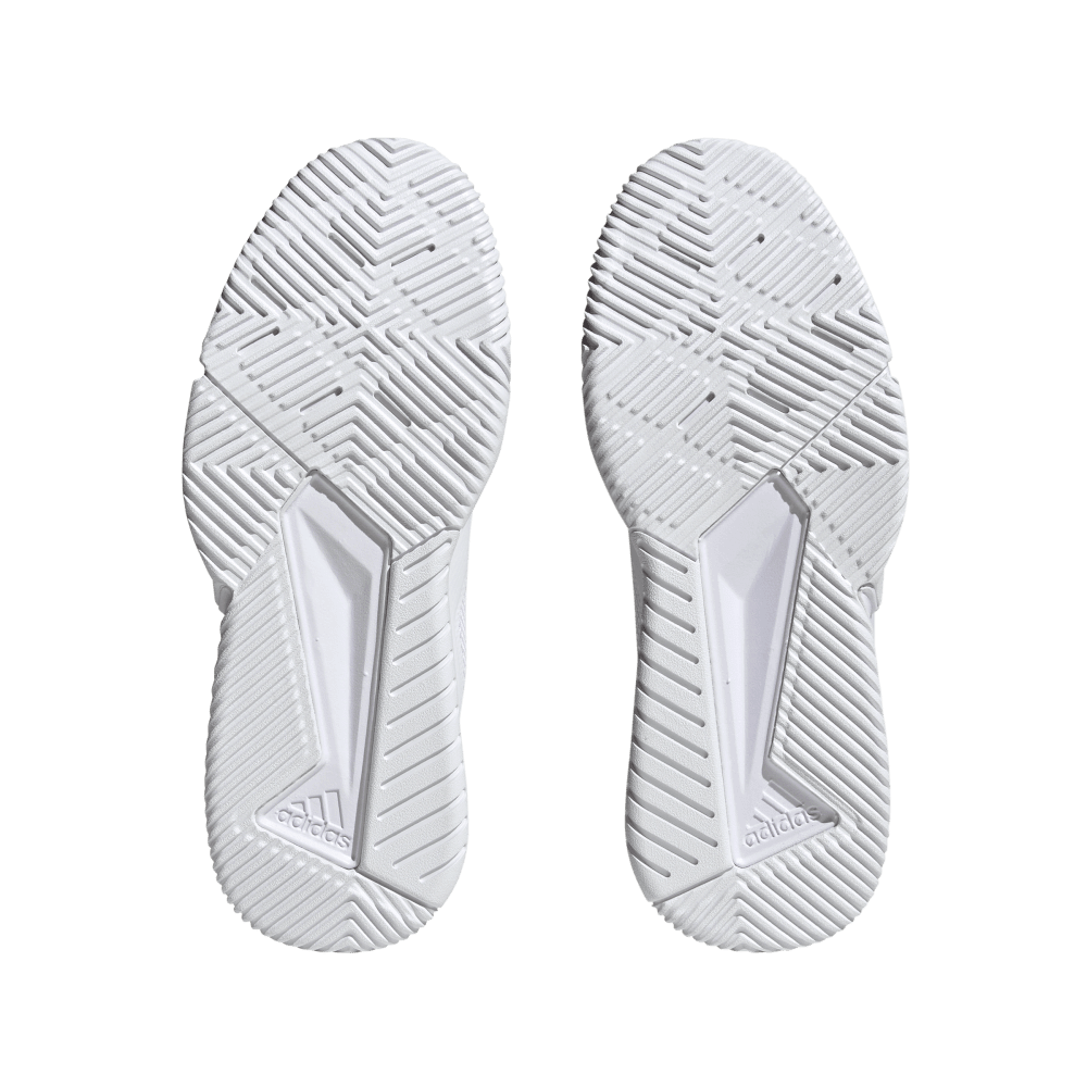 adidas Men's Court Team Bounce 2.0 Volleyball Shoe White Black - 5