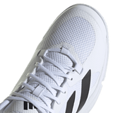 adidas Men's Court Team Bounce 2.0 Volleyball Shoe White Black - 9