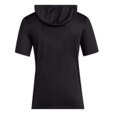 adidas Men's D4T Short Sleeve Lightweight Hoodie Black_1