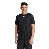 adidas Men's D4T Short Sleeve Lightweight Hoodie Black_3