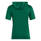 adidas Men's D4T Short Sleeve Lightweight Hoodie Dark Green_1