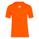 adidas Men's D4T Short Sleeve Lightweight Hoodie Orange