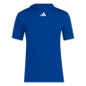 adidas Men's D4T Short Sleeve Lightweight Hoodie Royal