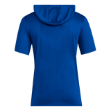 adidas Men's D4T Short Sleeve Lightweight Hoodie Royal_1