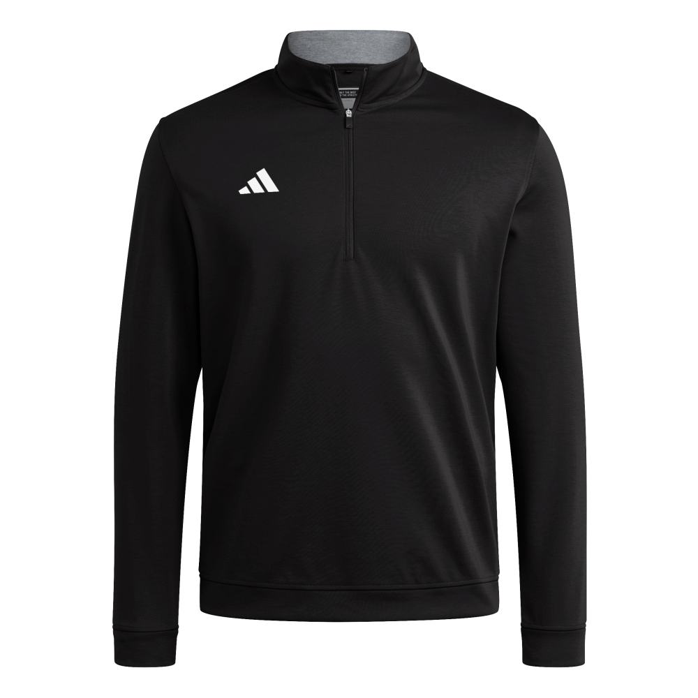 adidas Men's Elevated 1/4 Zip Black