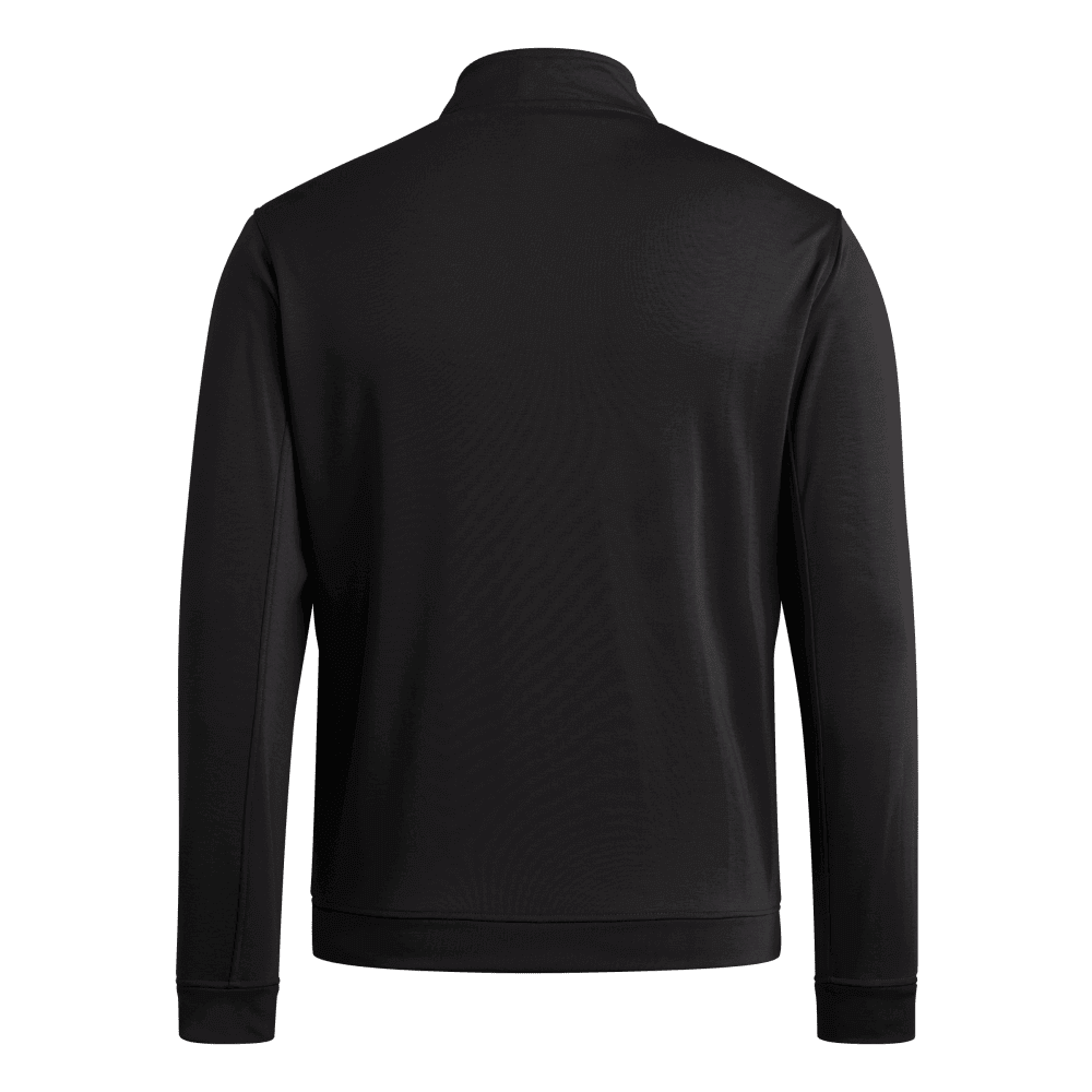 adidas Men's Elevated 1/4 Zip Black_1