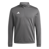adidas Men's Elevated 1/4 Zip Dark Gray
