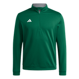 adidas Men's Elevated 1/4 Zip Dark Green