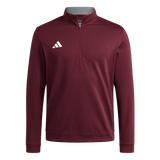 adidas Men's Elevated 1/4 Zip Maroon