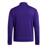 adidas Men's Elevated 1/4 Zip Purple_1