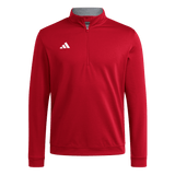 adidas Men's Elevated 1/4 Zip Red