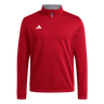 adidas Men's Elevated 1/4 Zip Red