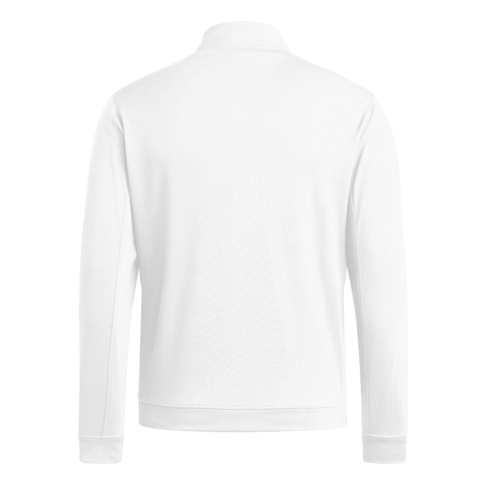 adidas Men's Elevated 1/4 Zip White_1