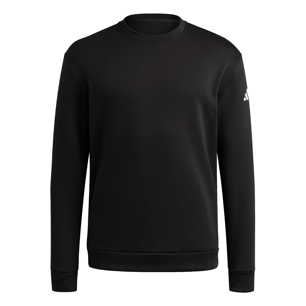 adidas Men's Fleece Crew Black - 1