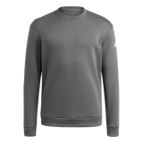 adidas Men's Fleece Crew Dark Gray - 1