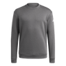 adidas Men's Fleece Crew Dark Gray - 1