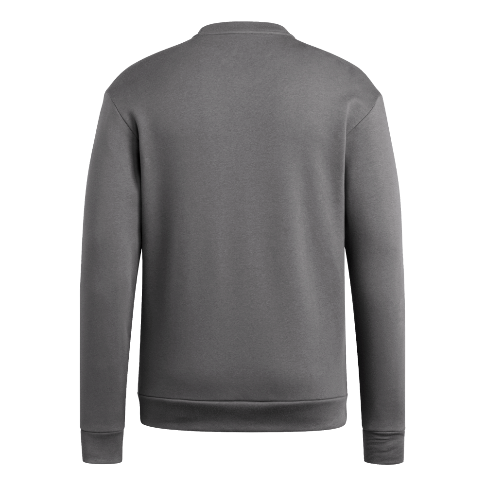 adidas Men's Fleece Crew Dark Gray - 2