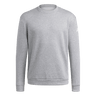 adidas Men's Fleece Crew Light Gray - 1