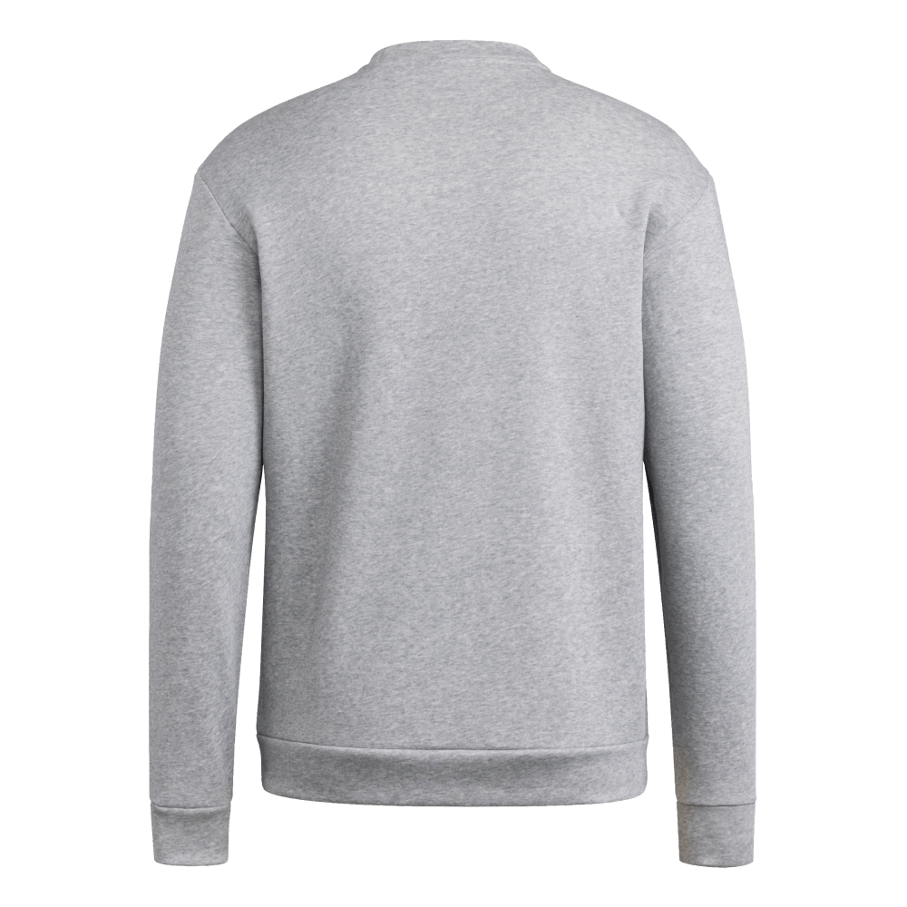 adidas Men's Fleece Crew Light Gray - 2