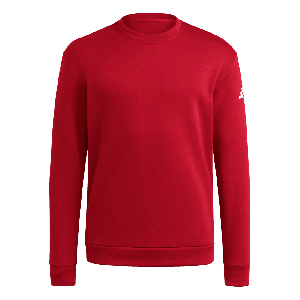 adidas Men's Fleece Crew Red - 1