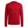 adidas Men's Fleece Crew Red - 1