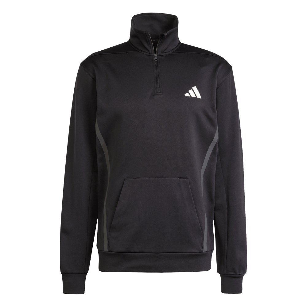 adidas Men's Game&Go 1/4 Zip Black - 1