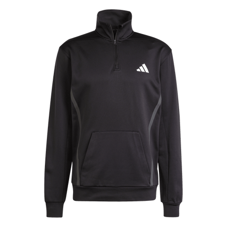 adidas Men's Game&Go 1/4 Zip Black - 1