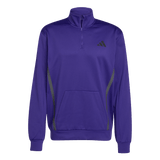 adidas Men's Game&Go 1/4 Zip Purple - 1