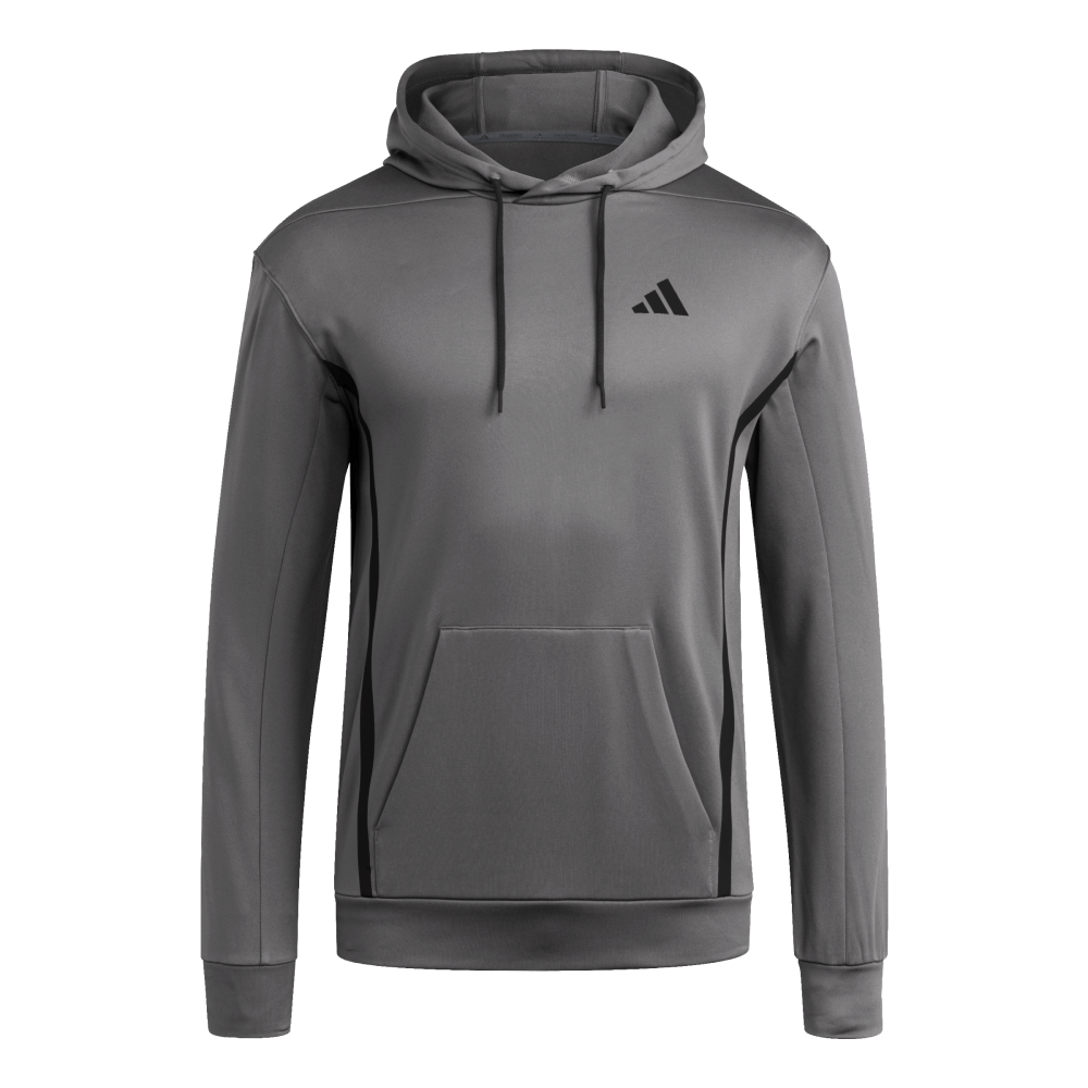 adidas Men's Game&Go Hoodie Dark Gray - 1