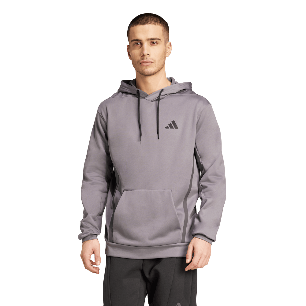 adidas Men's Game&Go Hoodie Dark Gray - 3