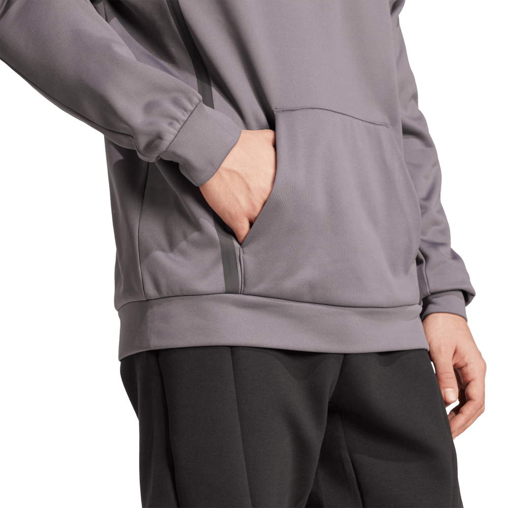adidas Men's Game&Go Hoodie Dark Gray - 6