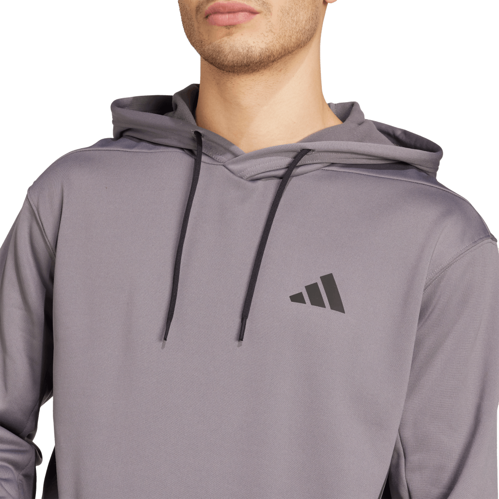 adidas Men's Game&Go Hoodie Dark Gray - 7