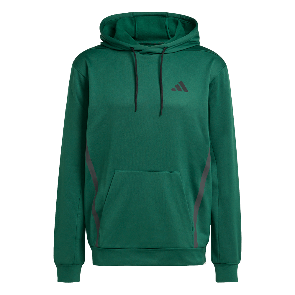 adidas Men's Game&Go Hoodie Dark Green - 1