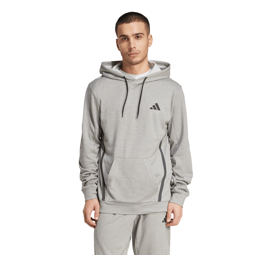 adidas Men's Game&Go Hoodie Light Gray - 3