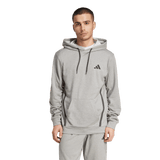 adidas Men's Game&Go Hoodie Light Gray - 3