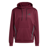 adidas Men's Game&Go Hoodie Maroon - 1