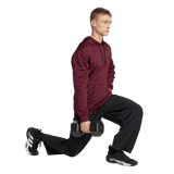 adidas Men's Game&Go Hoodie Maroon - 5