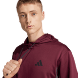 adidas Men's Game&Go Hoodie Maroon - 6