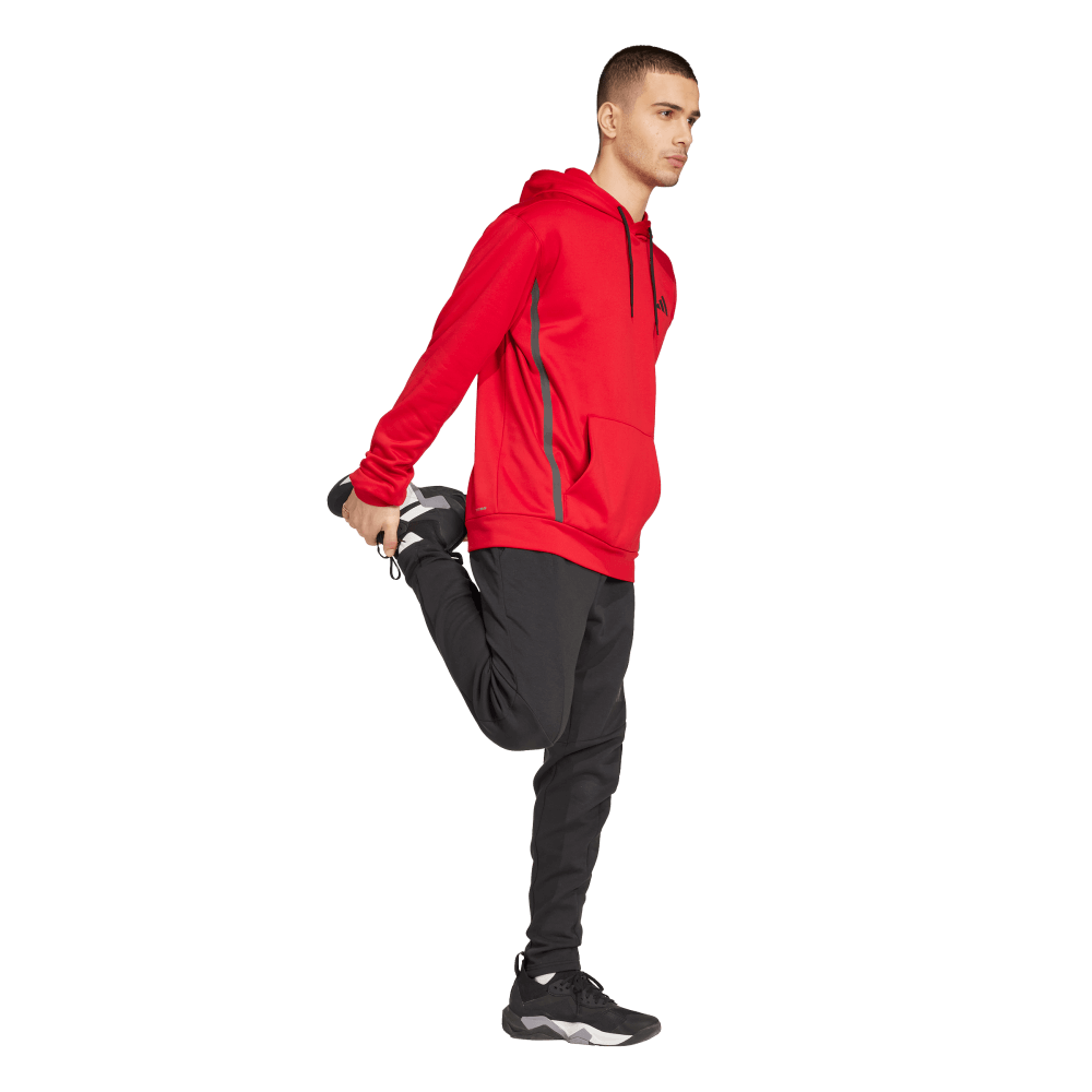 adidas Men's Game&Go Hoodie Red - 4