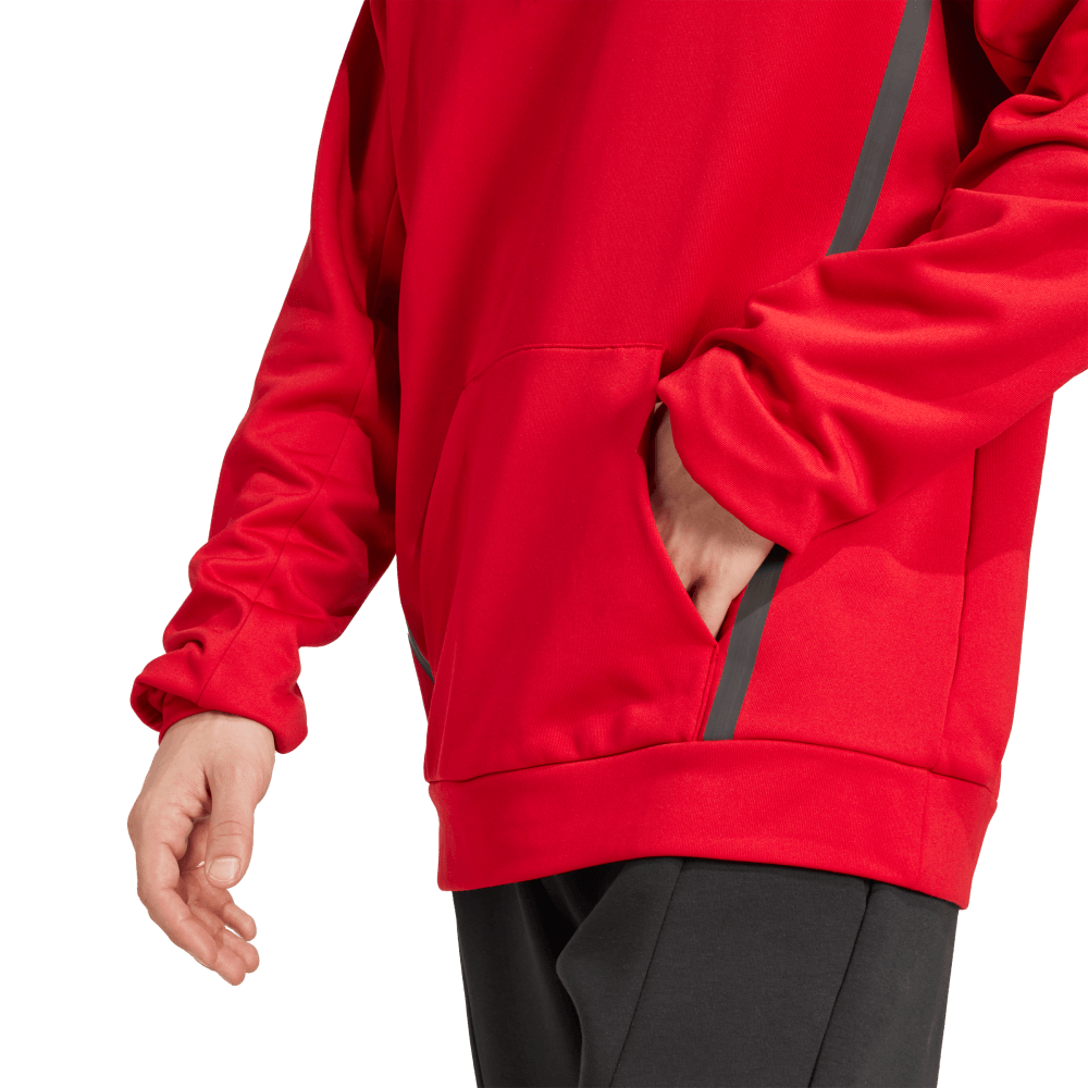 adidas Men's Game&Go Hoodie Red - 6