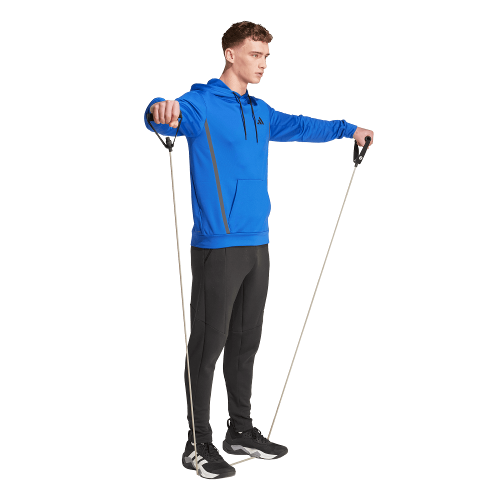 adidas Men's Game&Go Hoodie Royal - 5
