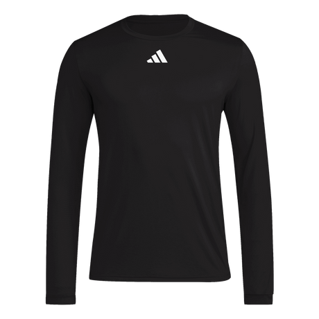 adidas Men's Gametime Long Sleeve Jersey Black - 1