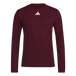adidas Men's Gametime Long Sleeve Jersey Maroon - 1